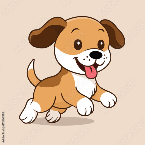 Puppy Dog Character Illustration