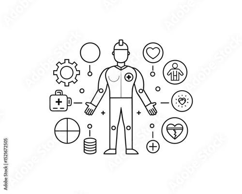 Flat Vector Outline Icons – Medical and Dental Care Symbols

Healthcare and Stomatology Editable Stroke Icon Collection