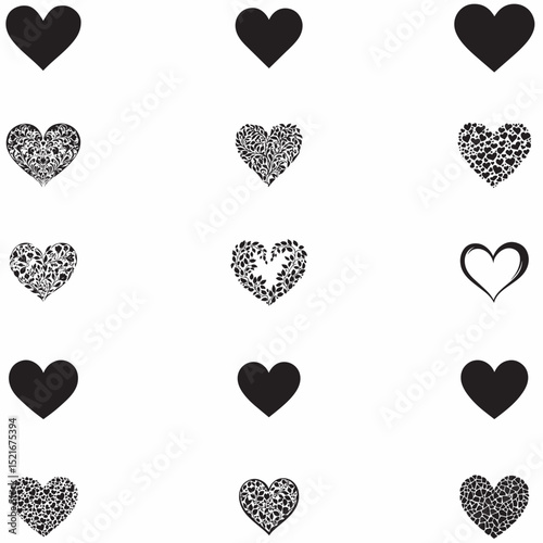 Heart Svg, Heart Shape Bundle