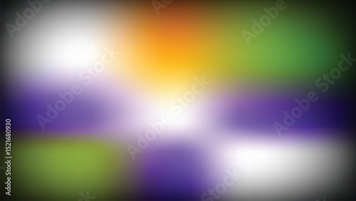 Red yellow and green blur abstract background