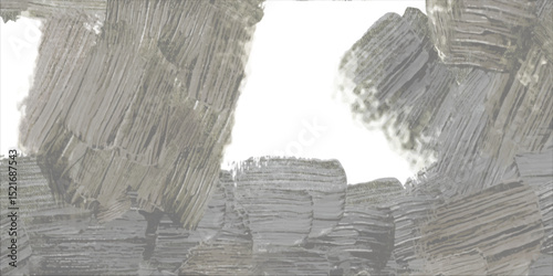 Abstract grungy distressed black and white background texture vector illustration