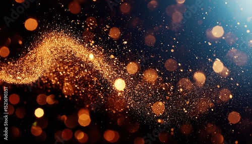 Elegant Golden Background Perfect for Luxurious and Stylish Designs