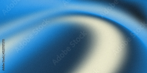 Abstract gradient background grainy texture. Blue white gradient. Modern background for social media and more.