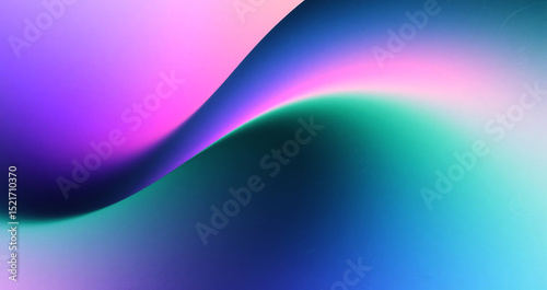 Seamless Multicolor Gradient with Purple, Pink, Green, and Blue – Serene and Dreamy Background