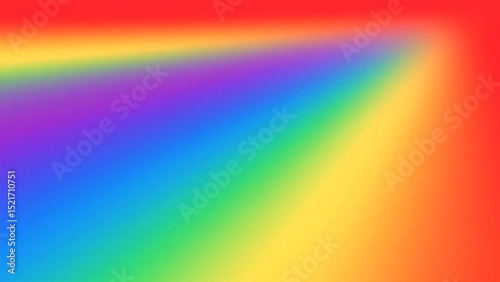 Seamless Rainbow Gradient Background with Smooth Color Transitions
