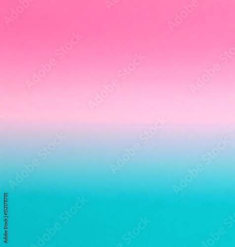 Soft Pink to Teal Gradient Background – Square Canvas Abstract Design
