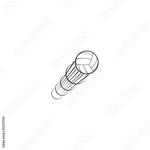 Football shot Icon flat vector design