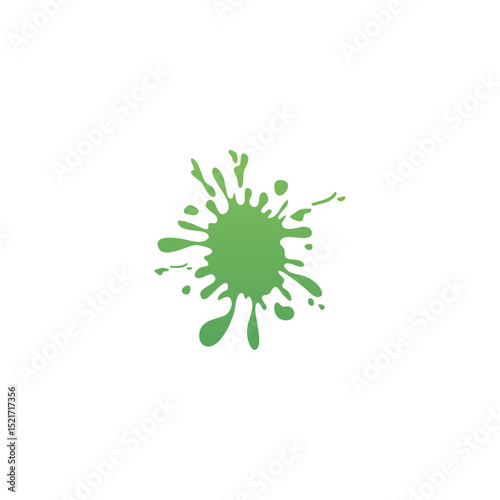 Color splash icon flat vector design