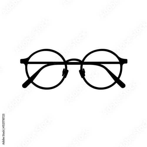 Round Sunglasses Silhouette for Fashion and Style Design