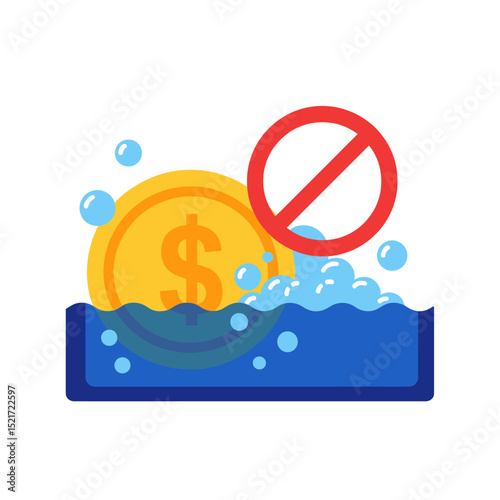 Anti-Money Laundering Icon - Preventing Illicit Financial Activity