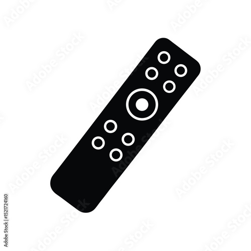 Remote Control Icon Vector in Flat Clean Style