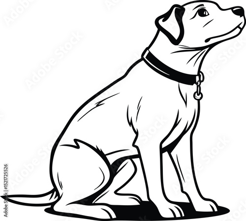Elegant Dog Design Perfect for Branding Logos Pet Shops and Animal Related Businesses
