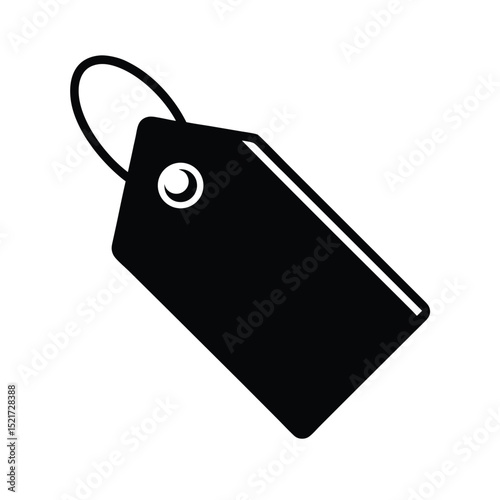 Sales Tag Icon Vector in Flat Clean Style
