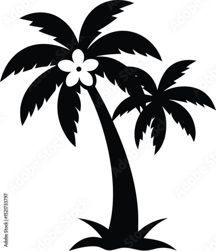 palm tree silhouette