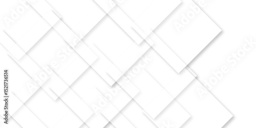 White floor tiles abstract layers smooth 3d shadow vector design wallpaper