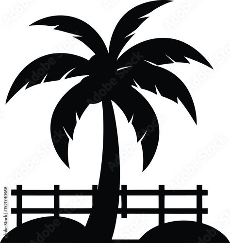 palm tree silhouette