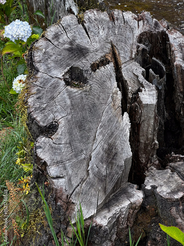old tree trunk
