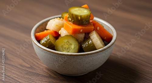 Mini Bowl of Pickled Vegetables Torshi
