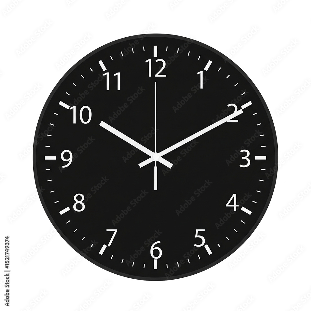 wall clock isolated on white wall clock isolated on white
