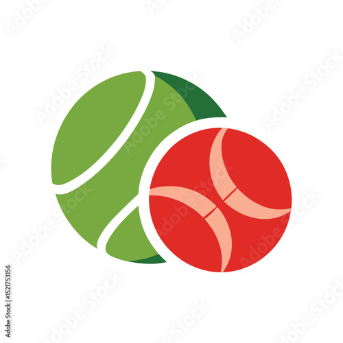 Sport Balls with Subtle Texture Effect