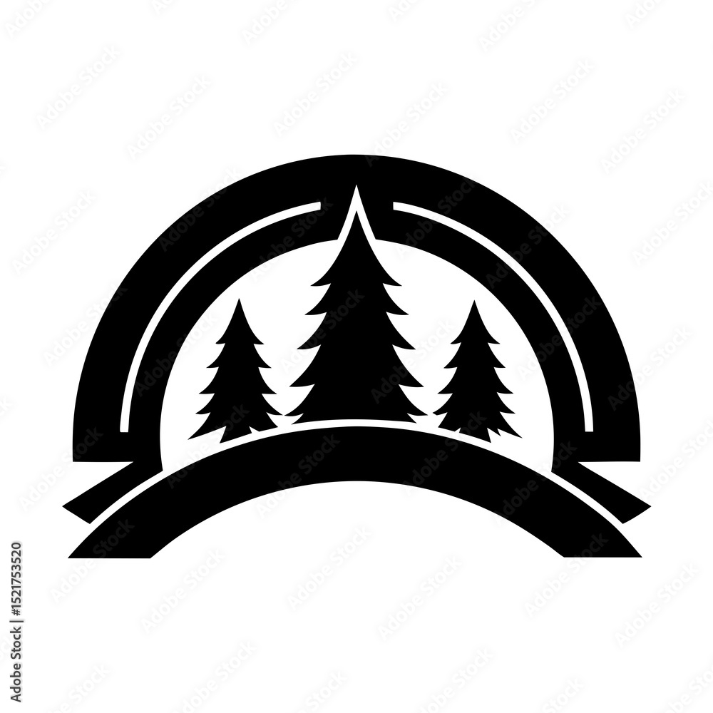 Obraz premium vector illustration of a tree