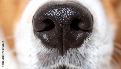 Dog nose texture photo