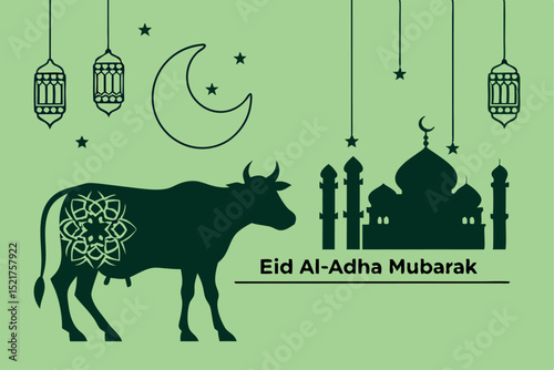Wishing You a Joyous Eid al-Adha – A Night of Devotion, Qurbani, and Divine Light.