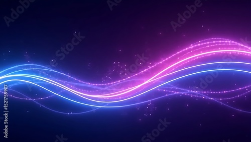 abstract background with colorful lines and waves, glowing lines, abstract purple lighting, abstract lighting, vivid lines, beautiful background