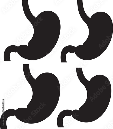 Stomach icon vector illustration