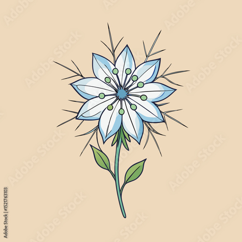 Wallpaper Mural abstract floral background Torontodigital.ca