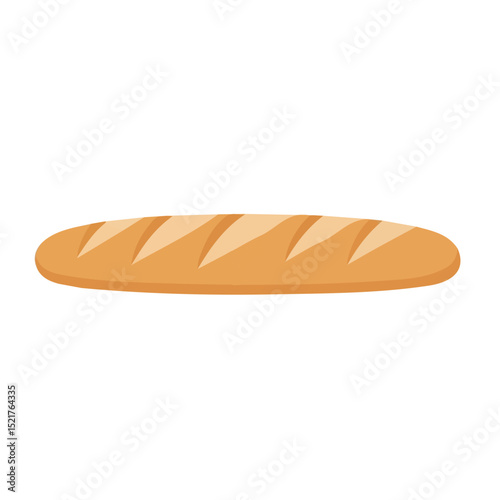 Vector design of bread types for use in icons, animations, and motion graphics