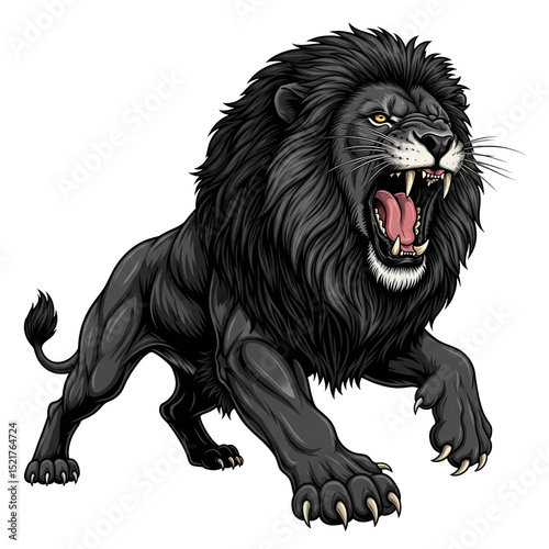 lion vector illustration