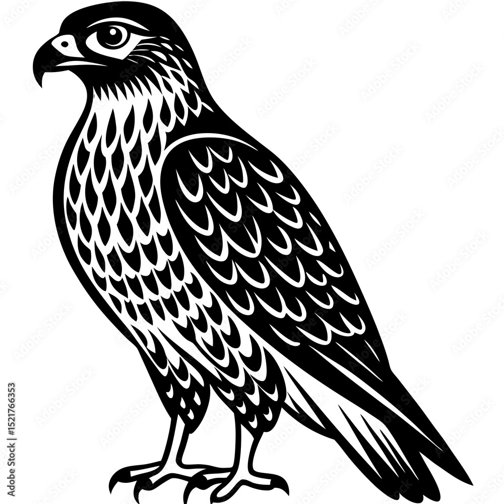 Fototapeta premium eagle isolated on white