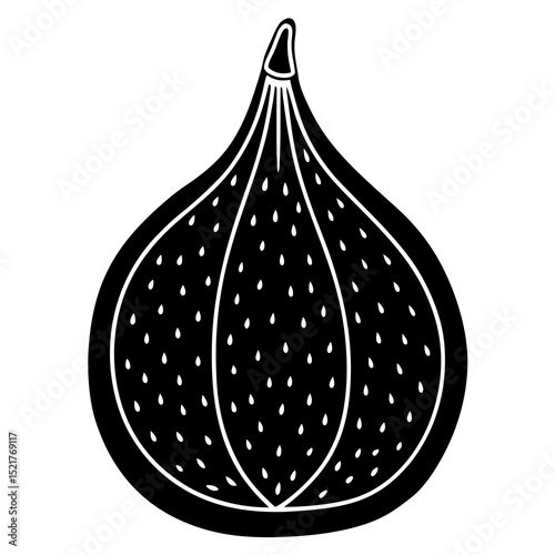 vector illustration of an apple