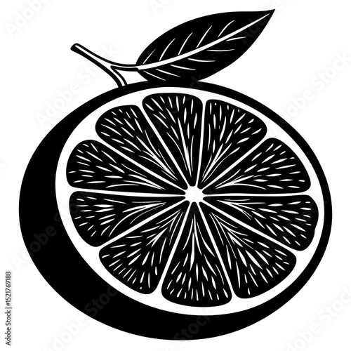 citrus fruit vector illustration
