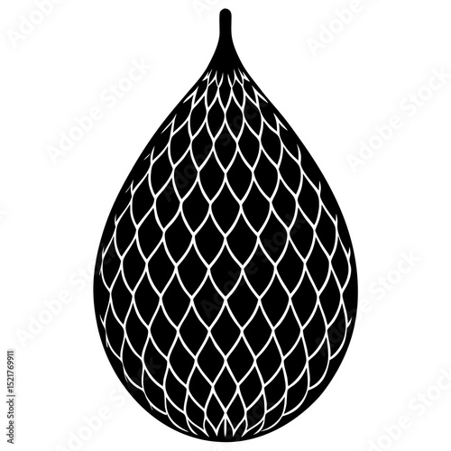 vector illustration of an apple
