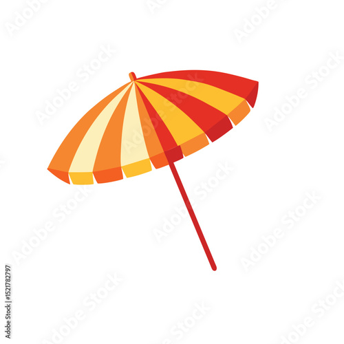 umbrella vector art on a white background