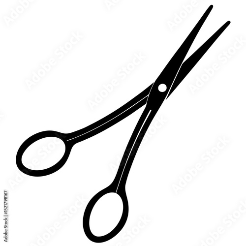 scissors isolated on white background