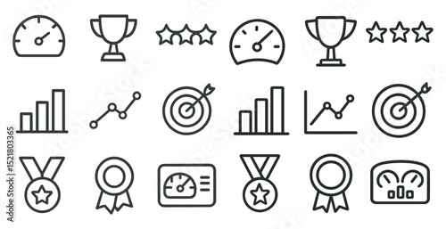 Achieving goals with awards and performance metrics for success
