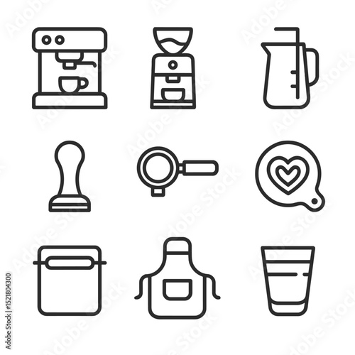 set of icons for web
