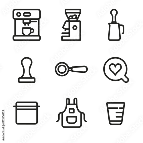 set of icons for web