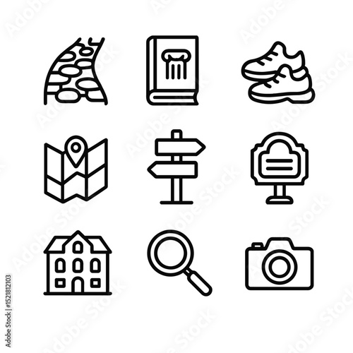 set of icons for web
