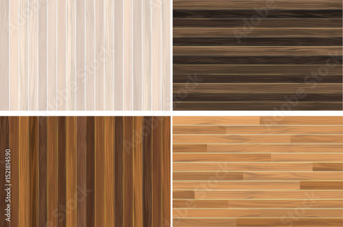 Seamless wood textures for floors and walls
