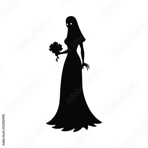 silhouette of a girl
