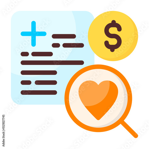 Health Insurance Colorful Icon