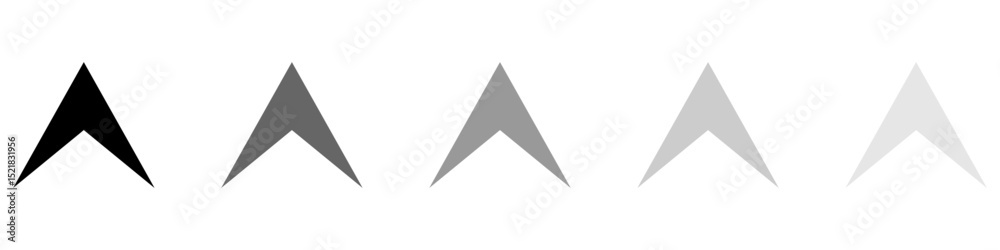 Arrow vector icon. Sign Direction illustration sign. Up aroows web symbol. Orientation logo. Arrows set of web icons. Arrow vector icon. Sign Direction illustration sign. Up aroows web symbol. Orientation logo. Arrows set of web icons.