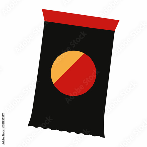 japan flag icon isolated