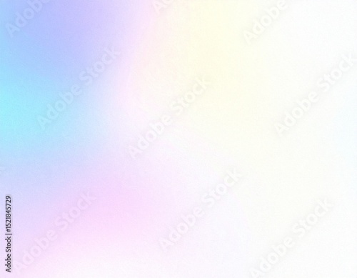 Gradient soft grainy texture mockup, white background