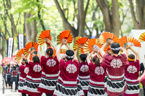 日本の祭り仙台青葉まつり雀踊り大流し