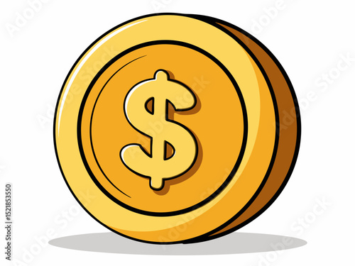 golden dollar sign